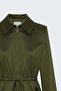 Tie-Waist Jacket - Khaki - 3