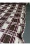 Coffee Color Winter Wool Cashmere Fabric Plaid Chanel Boucle Fabric Stretchy Vest Jacket Clothing Fabric - Sold by the Meter - Double Width 150 cm - 4