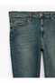 Normal Waist Cotton 5-Pocket Skinny Fit Jean Trousers - Michael Jean - 3