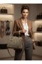 Suede Very Stylish 7-Compartment Hand and Shoulder Bag with Star Charm (28/21 cm)