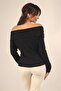 Women's Madonna Collar Long Sleeve Cotton Blouse - 4