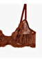 Comfortable Fit Non-Padded Underwire Lace Bra - 3