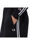 Wide Leg Women's Black Sweatpants - 4
