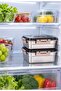 2 Pieces 1000 ml Stainless Steel Food Fruit Meat Refrigerator Nutrition Storage Container Mt320-2 - 5
