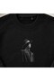 Fashion Drawing Elegant Women's Embroidered Crew Neck Sweatshirt Unisex