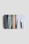 4-pack ribbed cotton trousers