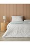 Bloomsy Easy-Iron Double Duvet Cover Set 200X220 cm Purple - 2