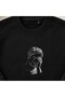 Sad Classic Sculpture Embroidered Crew Neck Sweatshirt Unisex