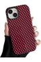 ZTOFERA for iPhone 15 Case Fit for MagSafe, Dots Pattern-Navy Blue