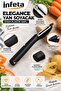 Black Side Peeler with Plastic Handle and Stainless Steel Blade for Vegetables and Fruits - 4