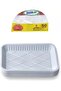 Disposable Rectangle Plastic Plates by 3p Plastic (Rectangular 3) - 2