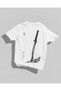 Guts Anime Printed Oversize T-Shirt Unisex Black White
