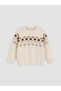 Quality Pieces from Çelebi Store Embroidered Baby Girl Knitwear Set - 3