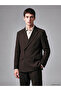 Esvab • Modern & Distinctive Standard Fit Striped Double-Breasted Men's Blazer Jacket