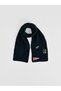 Quality Pieces from Çelebi Store: Appliqué Detailed Boys' Knitwear Scarf
