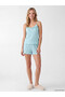 Esvab • Modern & Distinctive V Plaid Embroidered Women's Shorts Pajama Set - 2