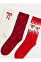 Esvab • Modern & Distinctive New Year's Themed Women's Socks 3-Piece Set - 2