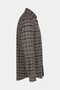 Men's Check Shirt - Brown & Cream - 5