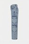 Boys' Denim Cargo Jeans - Blue - 6