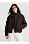 Esvab • Modern & Distinctive Shirt Roba Collar Loose Fit Women's Cashmere Jacket - 3