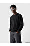 Esvab • Modern & Distinctive Zero Roba Collar Men's Thick Sweatshirt