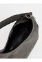 Özmarka New Season Gray Suede Look Women's Shoulder Bag - 5
