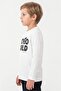 Boy's White Pajama Top - 2