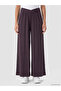 Two Mt Shop Quality Koor Sport Plum Combed Cotton Plain Comfortable & Relaxing Women's Sweatpants - 2