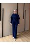 Buttoned Collar Pocketed Suit
