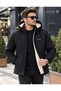 Men's Water and Windproof Plush Lined Coat - 2