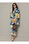 White Printed Cotton Straight Kurta And Salwar Set - 4