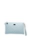 Silver & Polo Sp1034 Women's Portfolio & Clutch Crash Blue-Blue