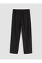 Özmarka New Season Black Regular Fit Men's Trousers - 7