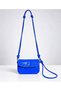 Women's Crossbody Bag with Adjustable Knot Detail Strap Juno Saks Blue