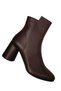 N-2727 Genuine Leather Round Heeled Women's Classic Boots - 4