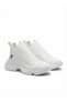 Ba0401 Laceless Comfortable Thick Sole White Men's Sports Half Ankle Boots - 6