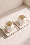 Ecroia Porcelain Coffee Cup Set for 2 People - 2