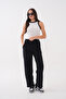 Wide-Leg Three-Yarn Pants - 4