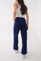 Wide-Leg Three-Yarn Pants - 8