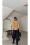 Bat Sleeve Stand Collar Bomber Jacket - 4