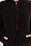 Hooded Knitwear Cardigan H3543 - 3