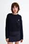 Embroidered Hair Braid Sweater K3502 - 4