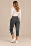 High waist pocket jogger pants - 2