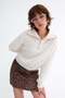 Zippered Knitwear Sweater K10332