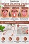 Copper Tongue Cleaning Tool Tongue Scraper Oral Care and Tongue Plaque Cleaner - 3