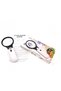 3X75 mm 45X22 mm Handheld Magnifier with 3 Led Lights - 5