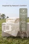 King Size 100% Natural Lamb Wool Quilt with Cotton Cover, Odorless, Anti-Sweat, Washable 220X240 cm - 5