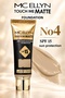 Mc Ellyn Touch Me Matte Finish Moisturizing, Anti-Blemish and Sun Protection Foundation Spf 15 – No 4 - 2