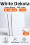 White Forex Dekota Pvc Foam Board 3 mm 21×30 cm – 3 Pieces Hobby, Model Making and Signage Board