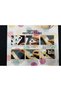 Purple Stars and Butterfly Removable Tattoo+ Self-Adhesive Three-Dimensional Gem Sticker Makeup, Nail, Hair, Phone Tablet Decoration Sticker - 2